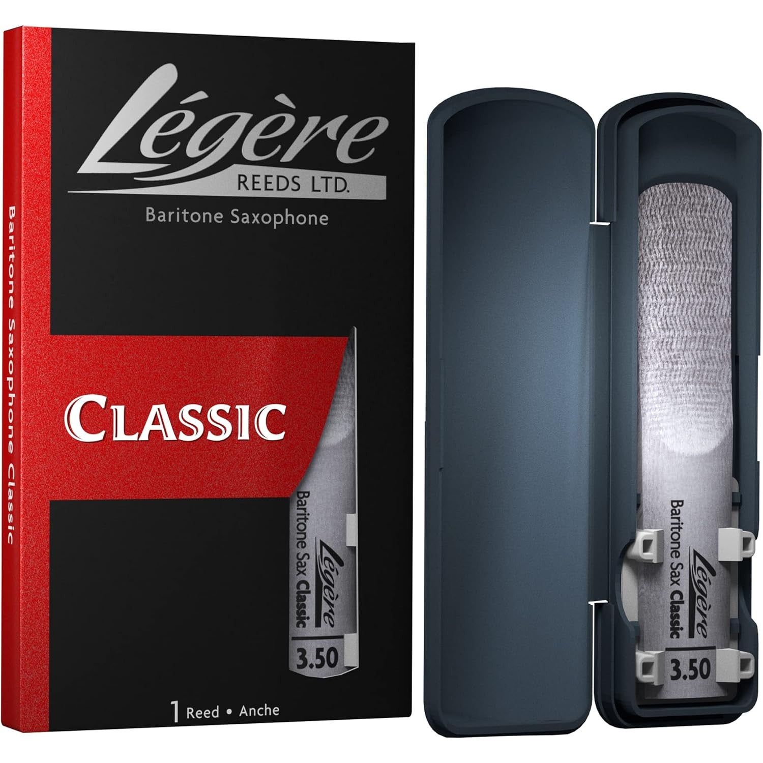 Légère Classic Baritone Saxophone Reed, 3.5 Strength - Premium Synthetic